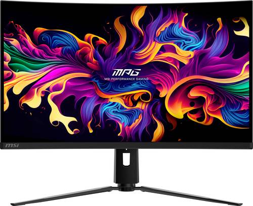 MSI MPG 321CURX QD-OLED computer monitor 80 cm (31.5") 3840 x 2160 Pixels 4K Ultra HD Zwart