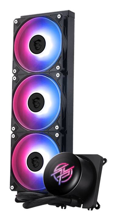 MSI MPG CORELIQUID P13 koelsysteem voor computers Processor Alles-in-één vloeistofkoeler 12 cm Zwart 1 stuk(s)