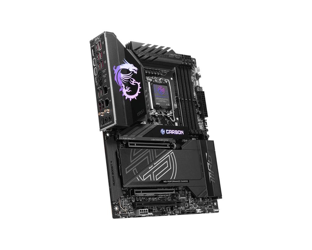 MSI MPG Z890 CARBON WIFI moederbord Intel Z890 LGA 1851 (Socket V1) ATX