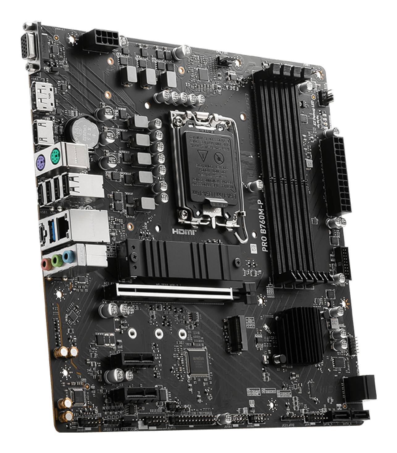 MSI PRO B760M-P moederbord Intel B760 LGA 1700 micro ATX