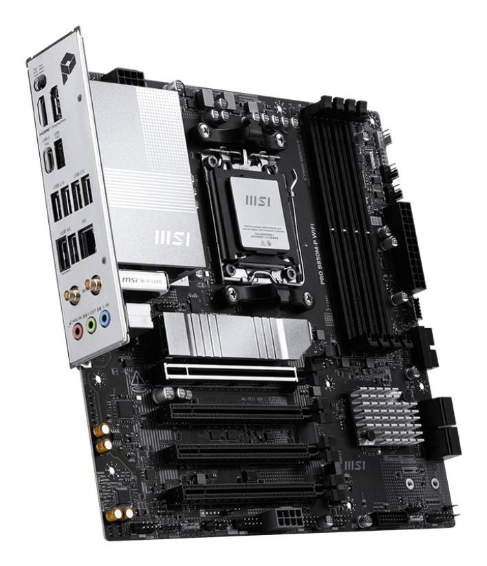 MSI PRO B850M-P WIFI moederbord AMD B850 Socket AM5 micro ATX