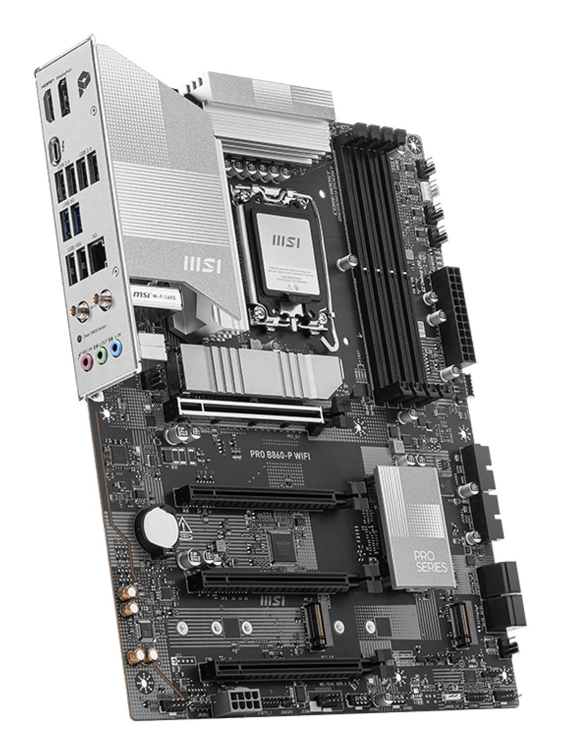 MSI PRO B860-P WIFI moederbord Intel B860 LGA 1851 (Socket V1) ATX