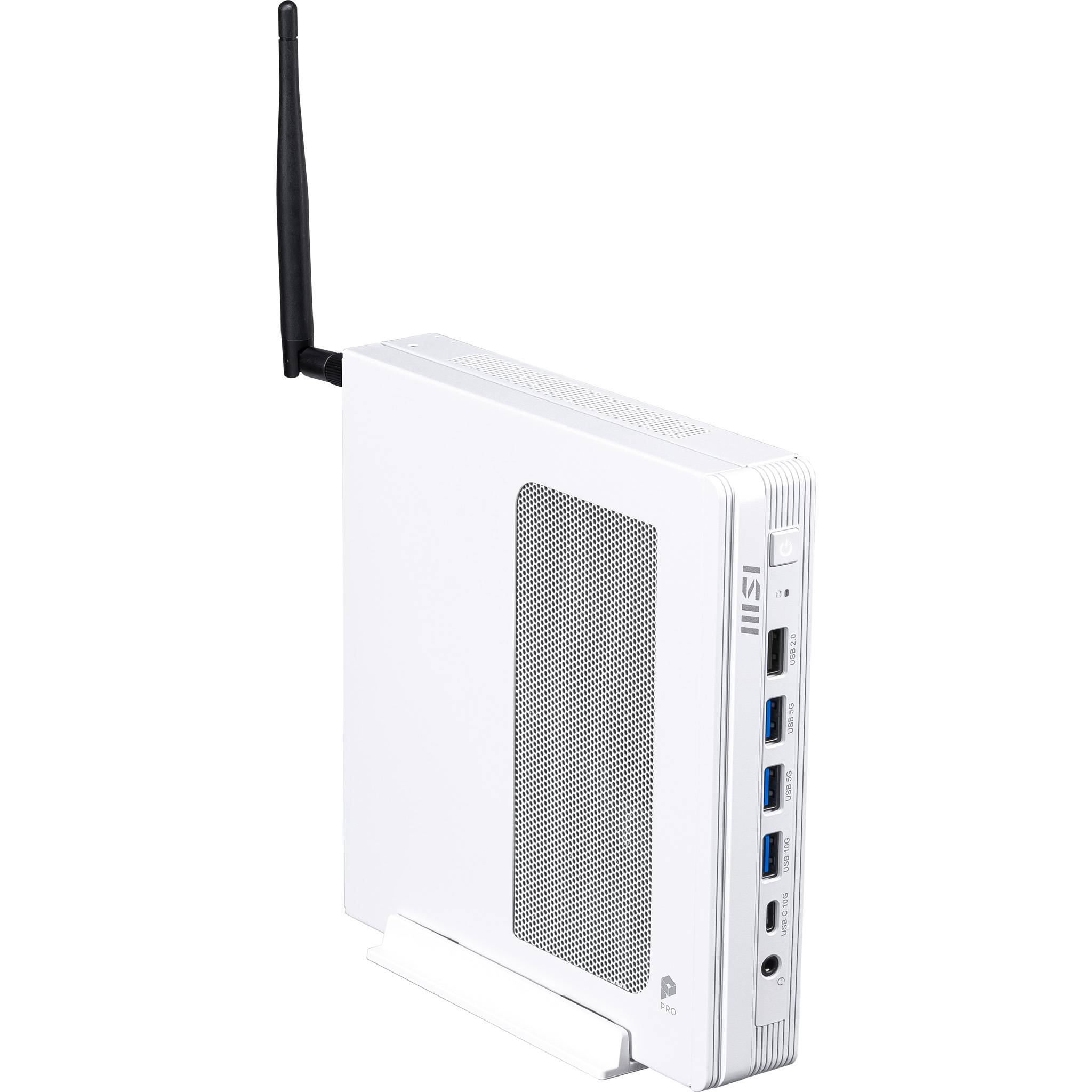 MSI PRO DP10 A14MG-006BEU PC's/werkstation Intel® Core™ i3 i3-14100 1,1L maat pc Mini PC barebone Wit