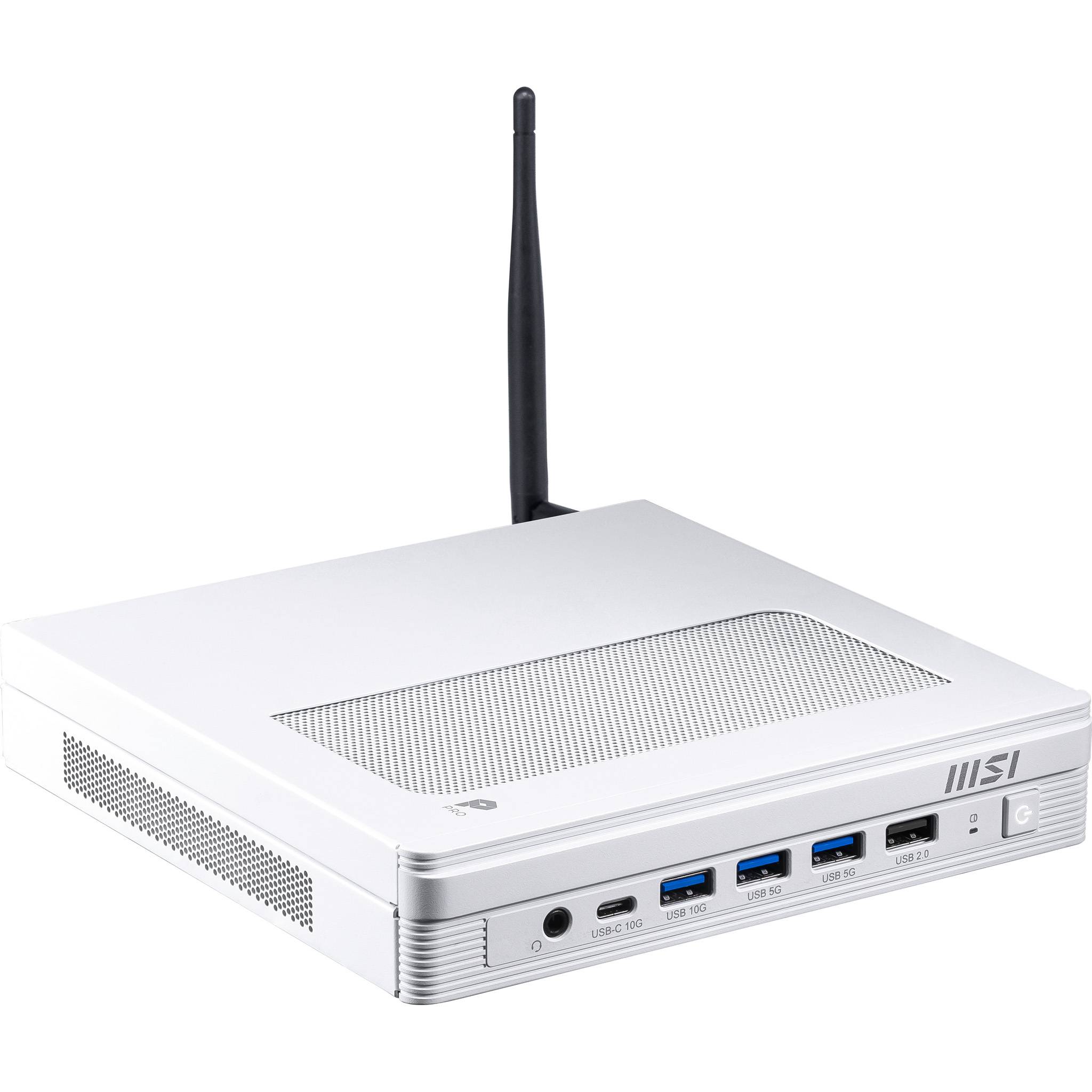 MSI PRO DP10 A14MG-006BEU PC's/werkstation Intel® Core™ i3 i3-14100 1,1L maat pc Mini PC barebone Wit