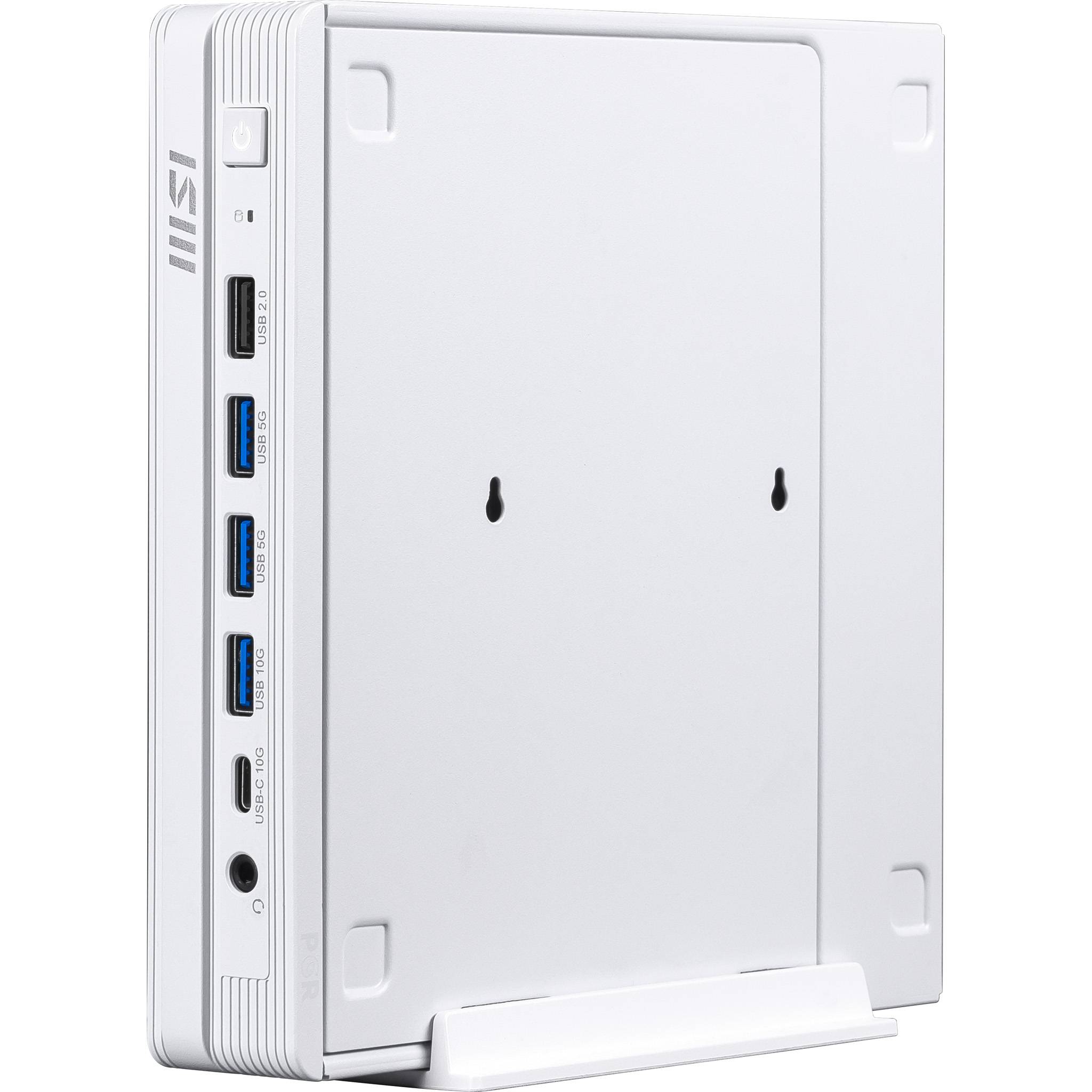 MSI PRO DP10 A14MG-007BEU PC's/werkstation Intel® Pentium® Gold G7400 1,1L maat pc Mini PC barebone Wit