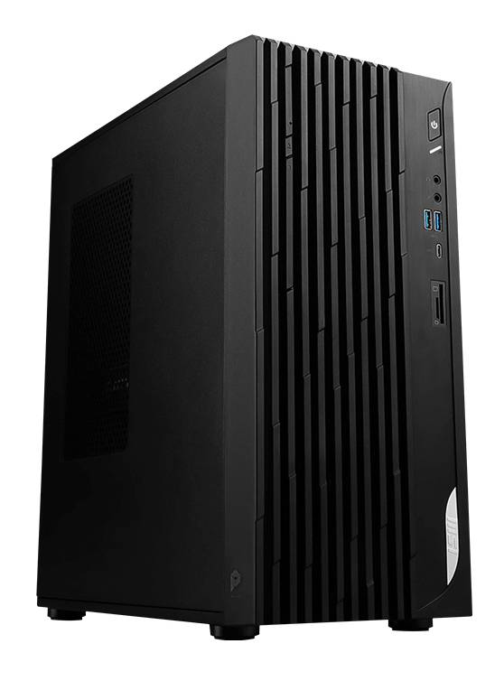 MSI PRO DP180 14A-825EU PC Intel® Core™ i5 i5-14400 8 GB DDR4-SDRAM 512 GB SSD Windows 11 Pro Desktop Zwart