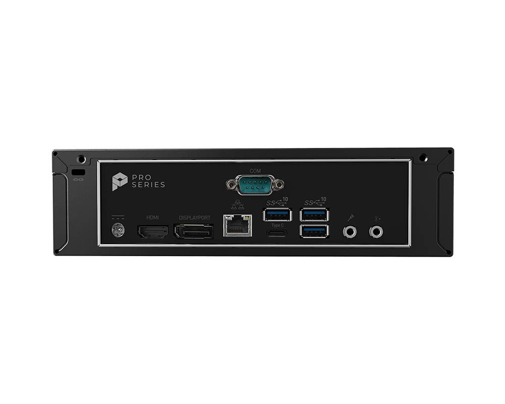 MSI PRO DP21 14M-890EU PC Intel® Core™ i3 i3-14100 8 GB DDR5-SDRAM 256 GB SSD Windows 11 Pro Desktop Mini PC Zwart