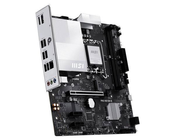 MSI PRO H810M-B moederbord Intel H810 LGA 1851 (Socket V1) micro ATX