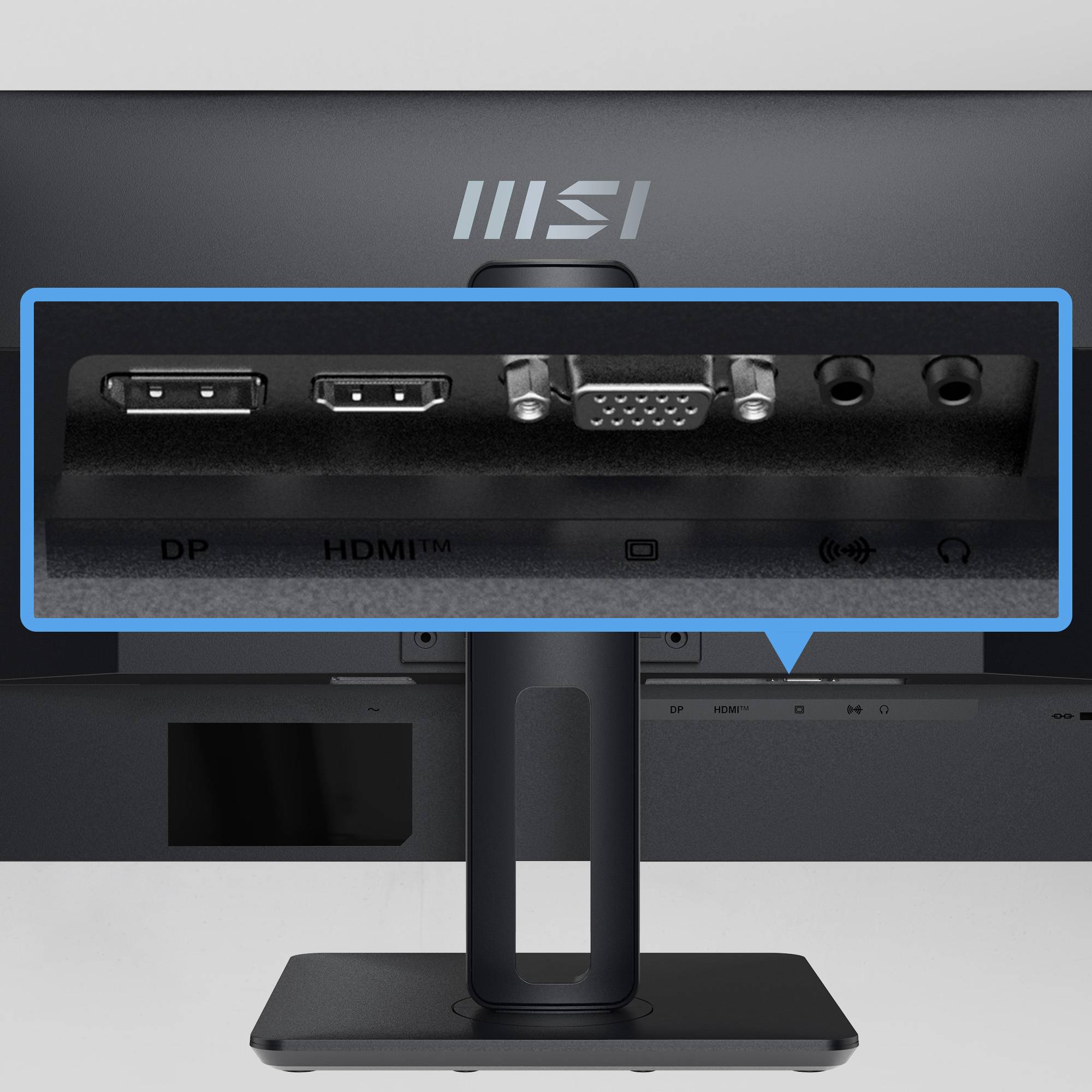 MSI Pro MP245PG computer monitor 60,5 cm (23.8") 1920 x 1080 Pixels Full HD LCD Zwart