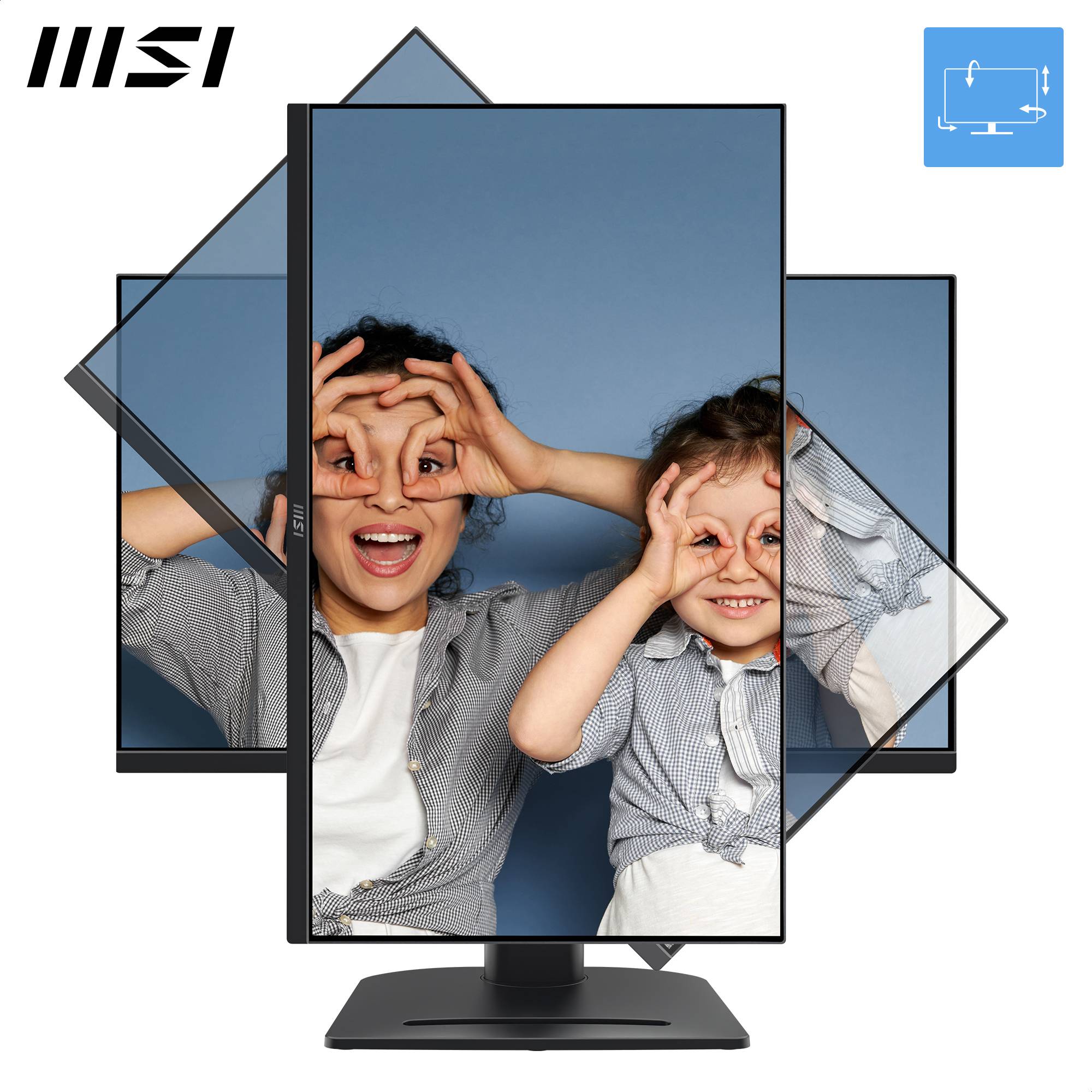 MSI Pro MP275QPG computer monitor 68,6 cm (27") 2560 x 1440 Pixels Wide Quad HD LCD Zwart
