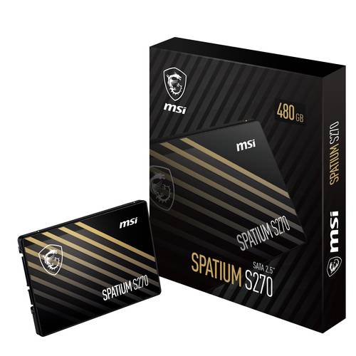 MSI Spatium S270 SATA 2.5 480GB 2.5" SATA III 3D NAND