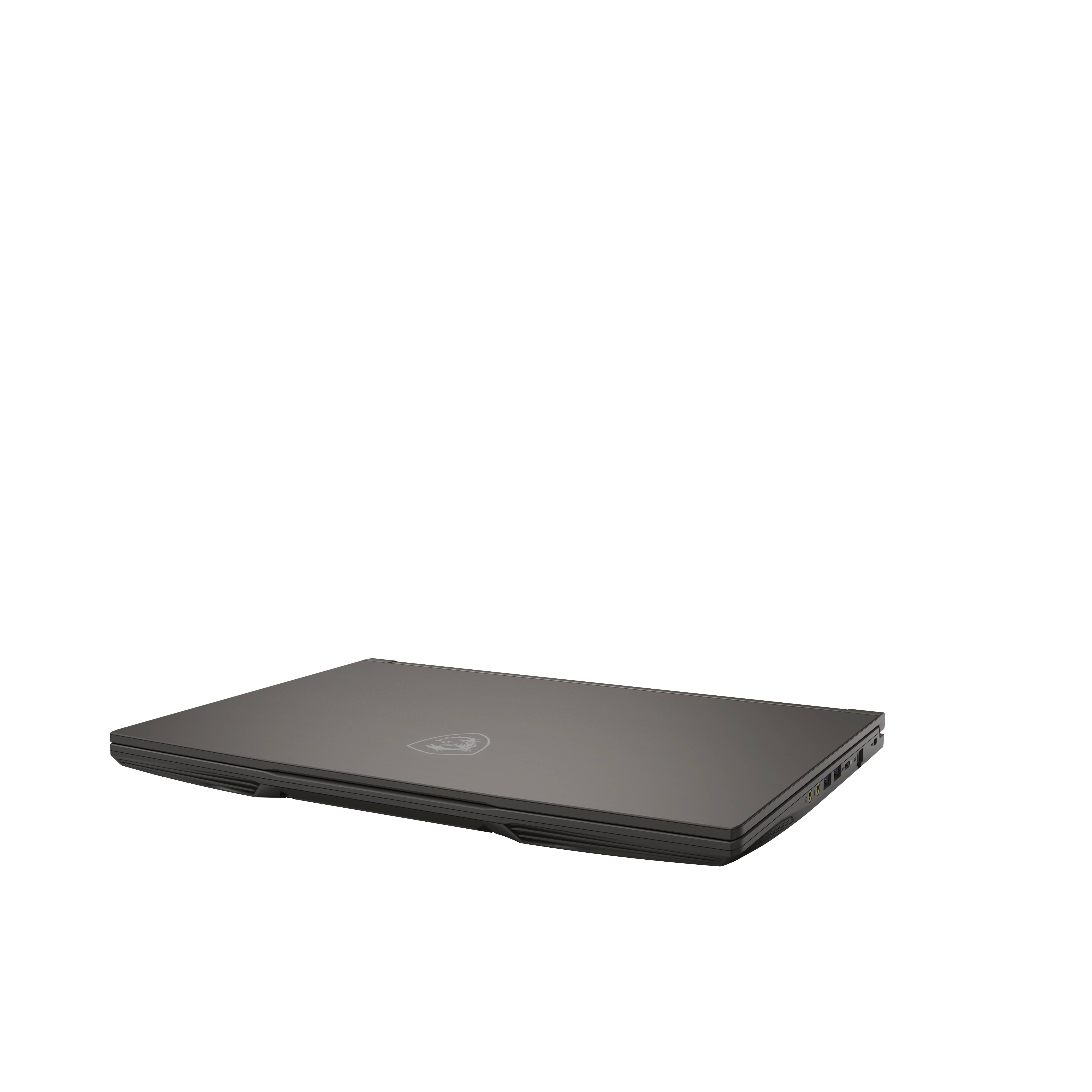 MSI Thin A15 B7UC-004NL AMD Ryzen™ 5 7535HS Laptop 39,6 cm (15.6") Full HD 16 GB DDR5-SDRAM 512 GB SSD NVIDIA GeForce RTX 3050 Wi-Fi 6E (802.11ax) Windows 11 Home Grijs