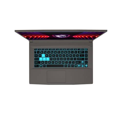 MSI Thin A15 B7VE-002NL AMD Ryzen™ 7 7735HS Laptop 39,6 cm (15.6") Full HD 16 GB DDR5-SDRAM 512 GB SSD NVIDIA GeForce RTX 4050 Wi-Fi 6E (802.11ax) Windows 11 Home Grijs