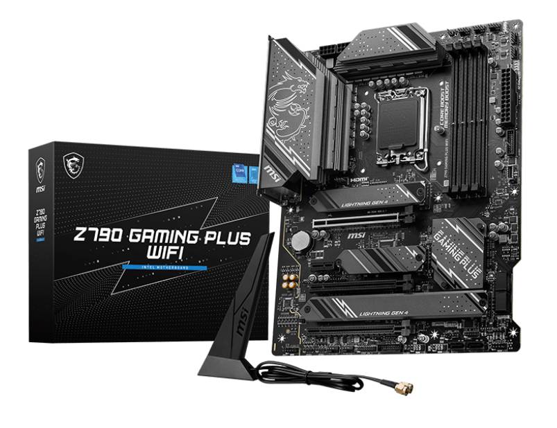 MSI Z790 GAMING PLUS WIFI moederbord Intel Z790 LGA 1700 ATX