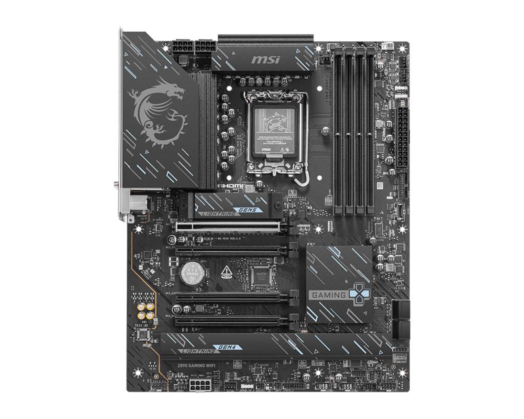 MSI Z890 GAMING WIFI moederbord Intel Z890 LGA 1851 (Socket V1) ATX