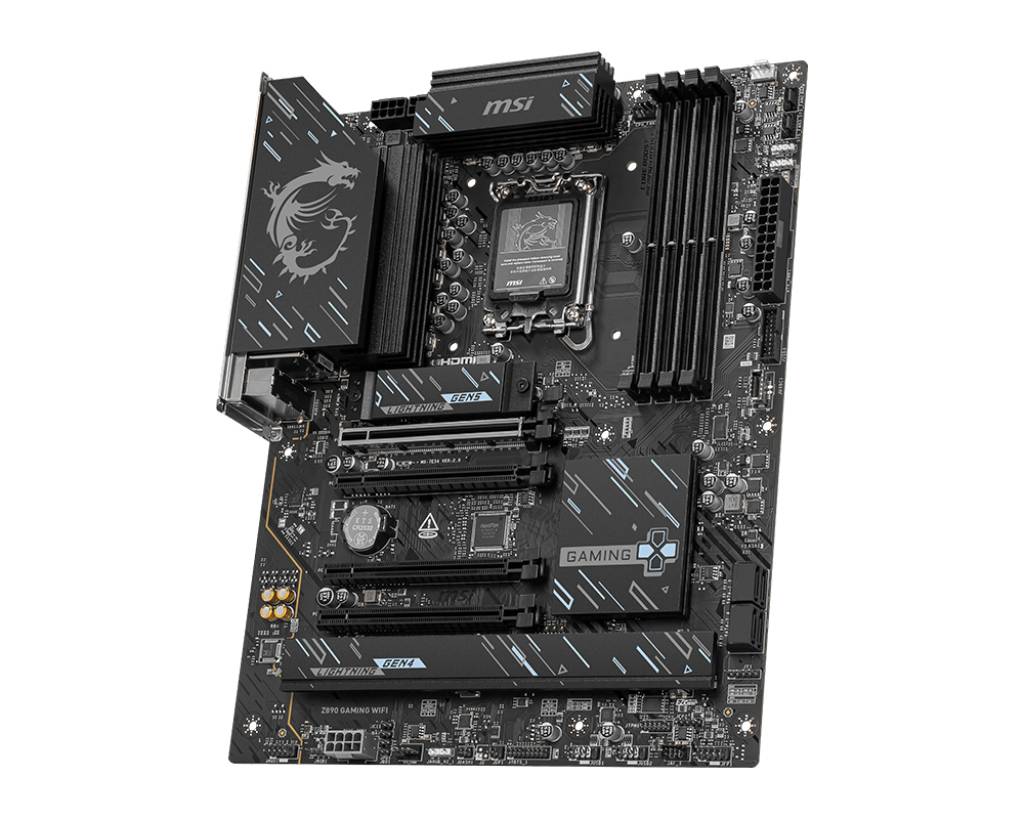 MSI Z890 GAMING WIFI moederbord Intel Z890 LGA 1851 (Socket V1) ATX