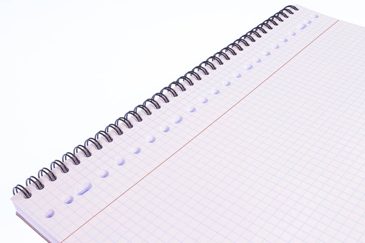 Multo collegedictaat ft A4, geruit 5 mm, 23-gaats, 80 vel