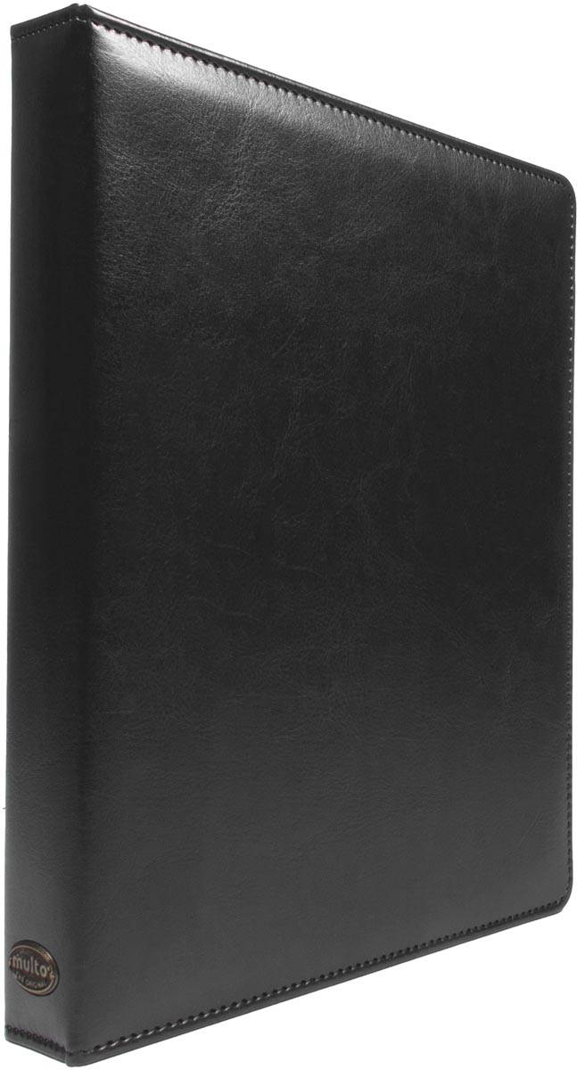 Multo ringmap Hannibal voor ft A5, 17 ringen van 19 mm, zwart kunstleer