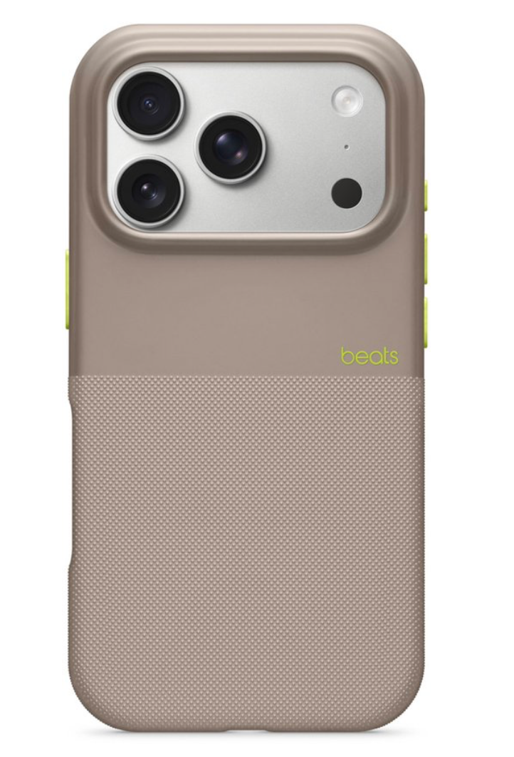 Beats Rugged Case met geschikt voor MagSafe en Camera Control geschikt voor iPhone 17 Pro - Alpine Gray