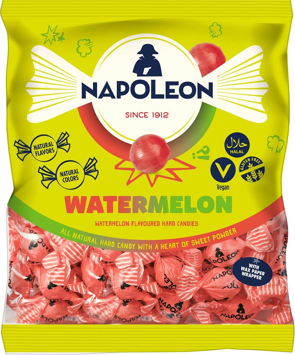 Napoleon snoepjes watermeloen, zak van 1 kg