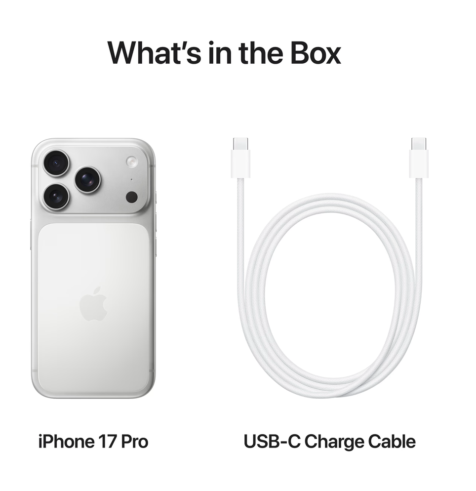 Apple iPhone 17 Pro 1TB Zilver