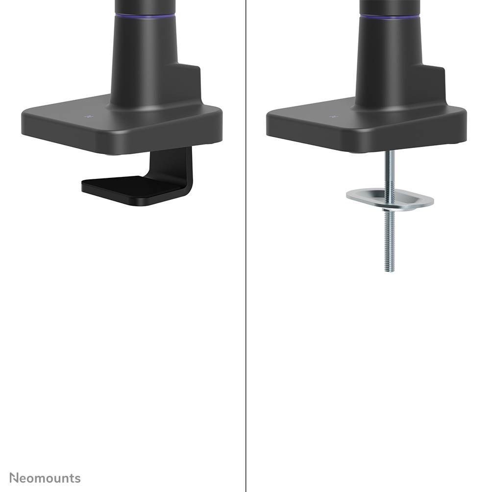 Neomounts DS70-256BL1 Gaming monitorarm 24-57" - gasveer - Topfix - 180°-stop