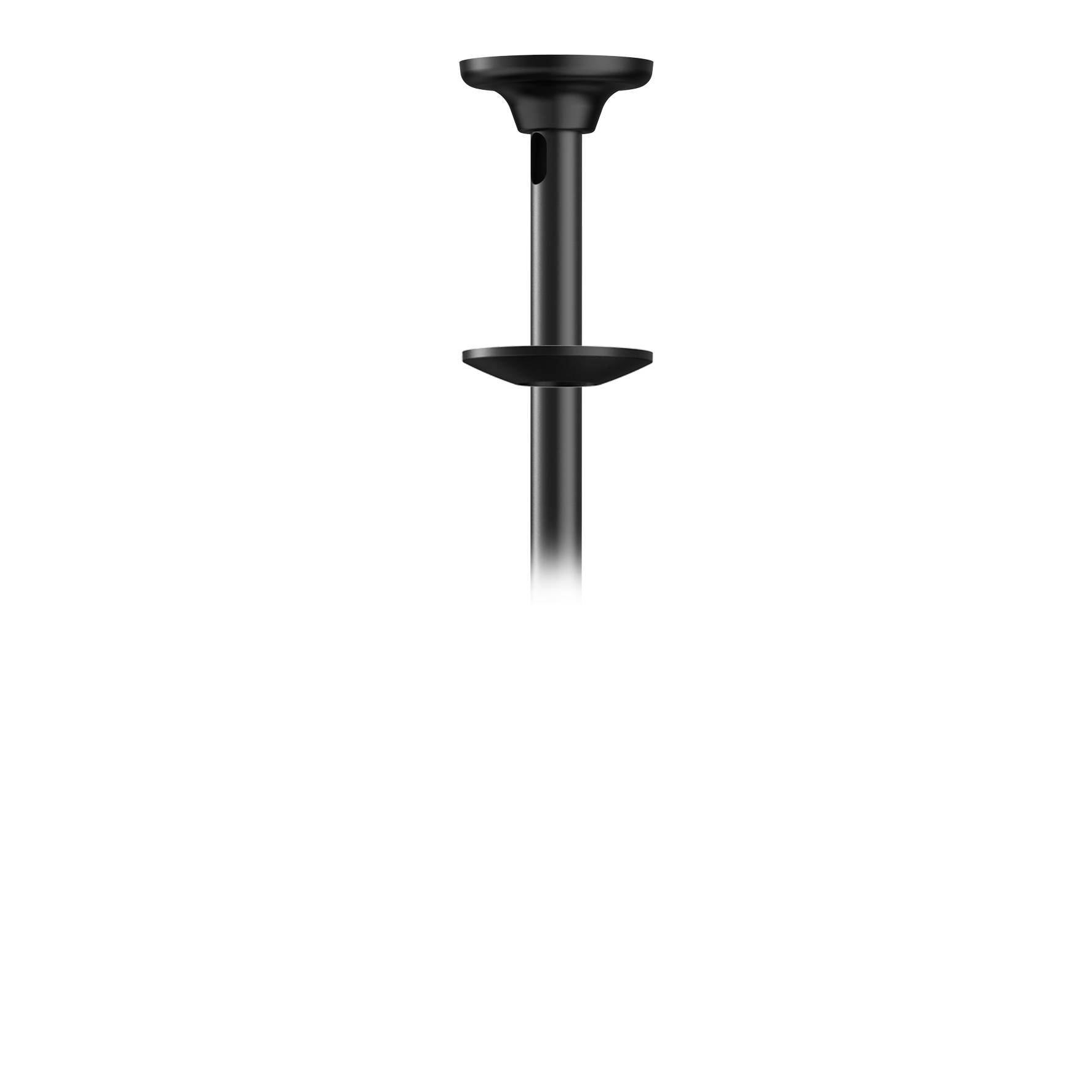 Neomounts FPMA-C340BLACK Monitor/TV-beugel plafond 32-75" - h 106-156 cm