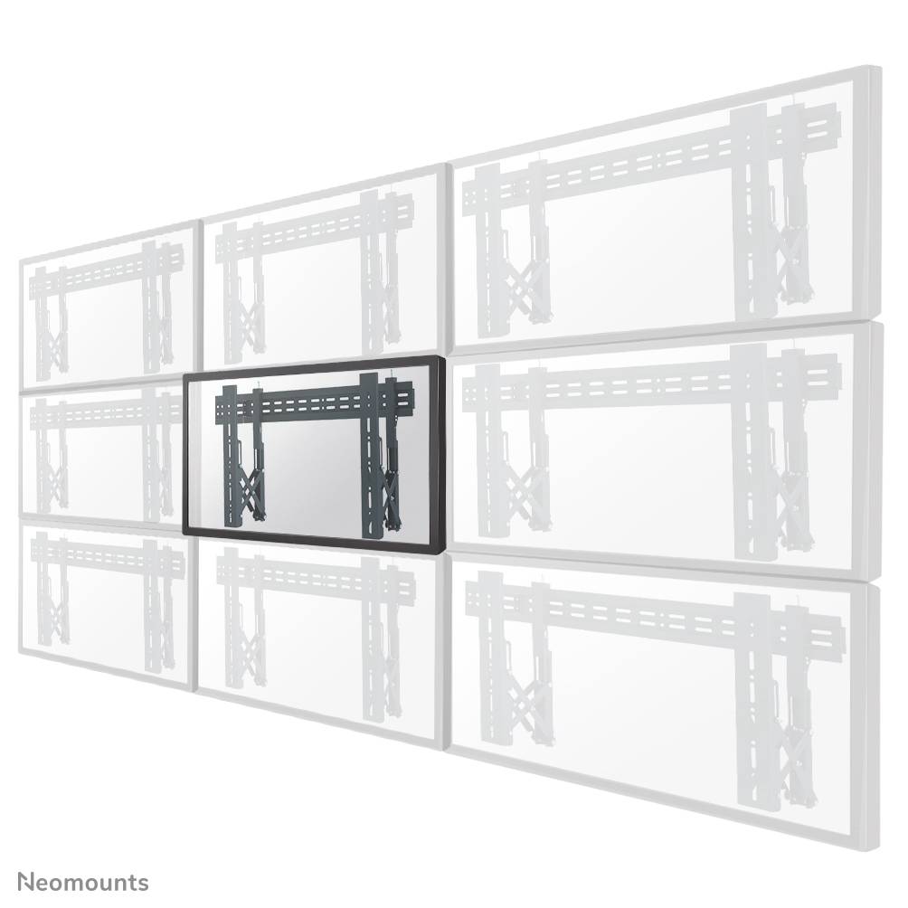 Neomounts LED-VW1000BLACK Videowall muurbeugel 40-75" - pull-out - max 50 kg