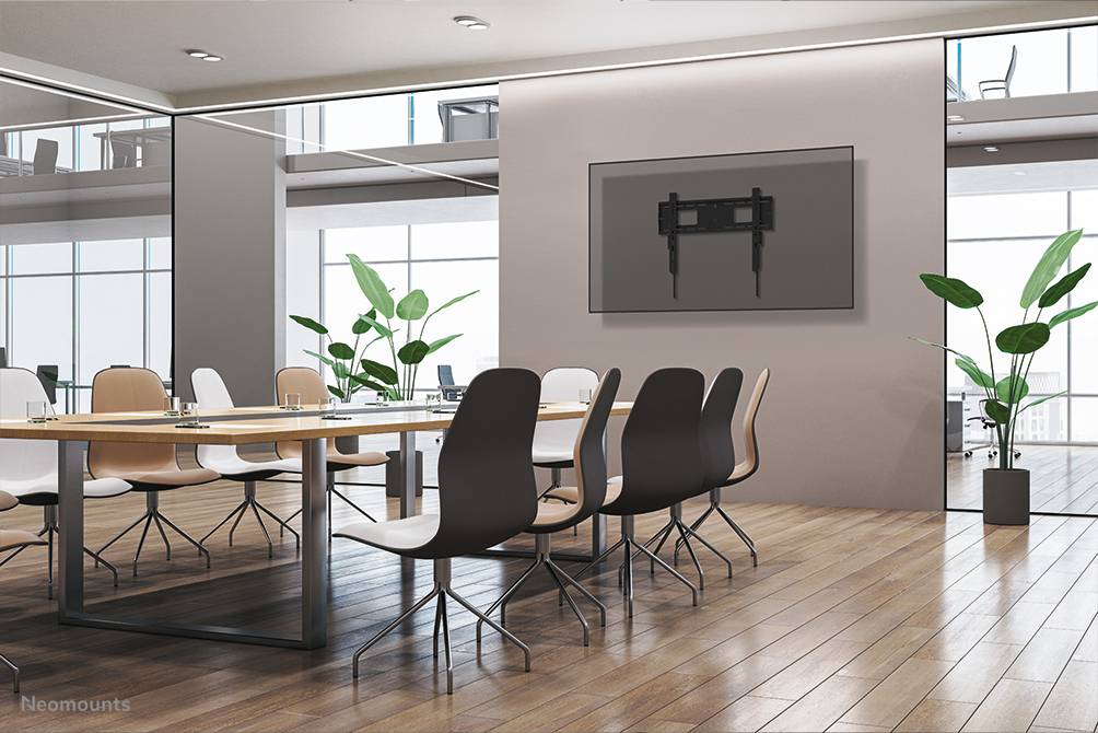 Neomounts WL35-750BL14 Heavy duty muurbeugel 42-75" - kantelbaar - vergrendelbaar - snelle installatie - TÜV