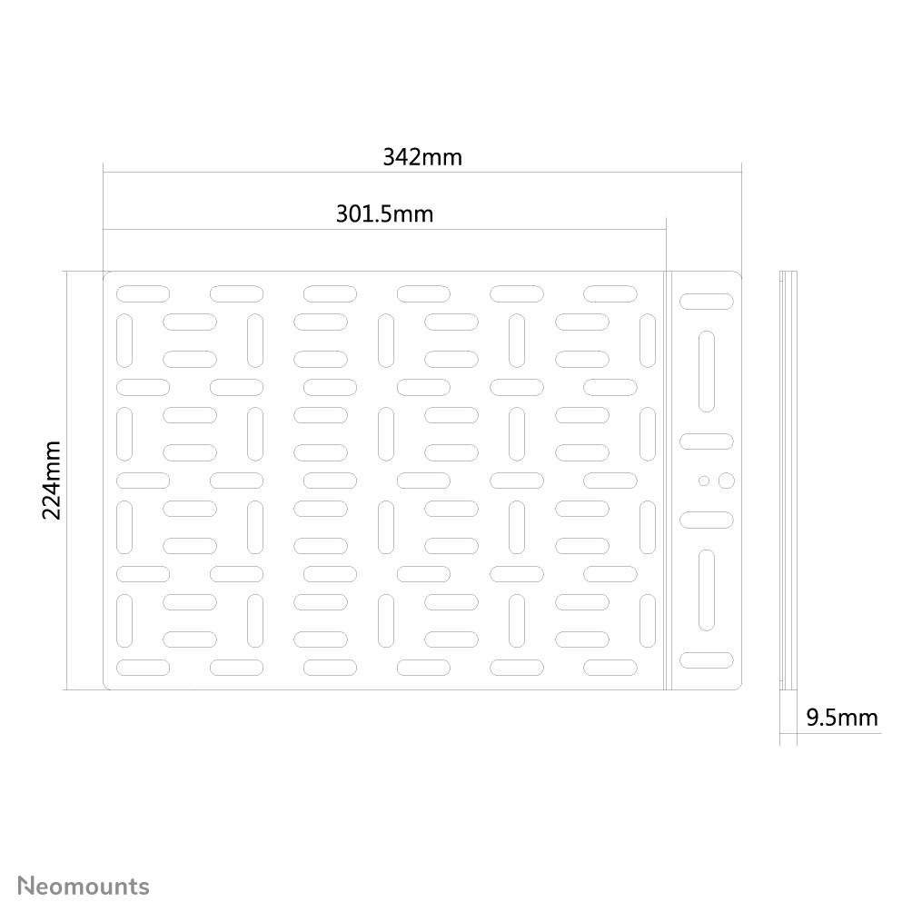 Neomounts NS-MPM100 Mediaspeler houder - universeel