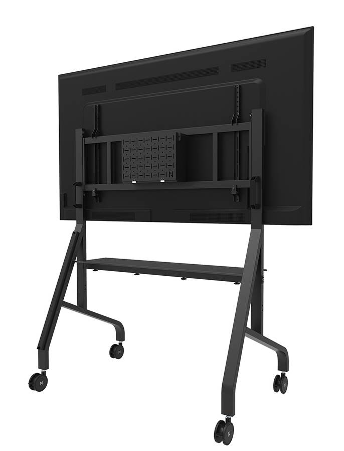 Neomounts FL50-575WH1 TV trolley 65-110" - snelle installatie - TÜV