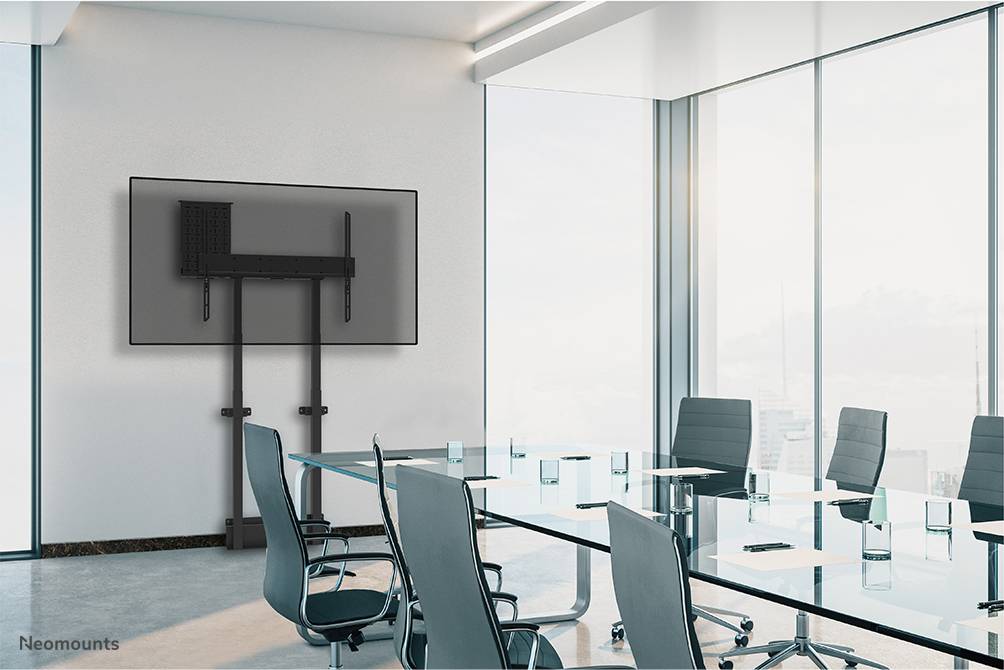 Neomounts WL55-875WH1 TV vloerstandaard 55-100" - wand - gemotoriseerd - TÜV
