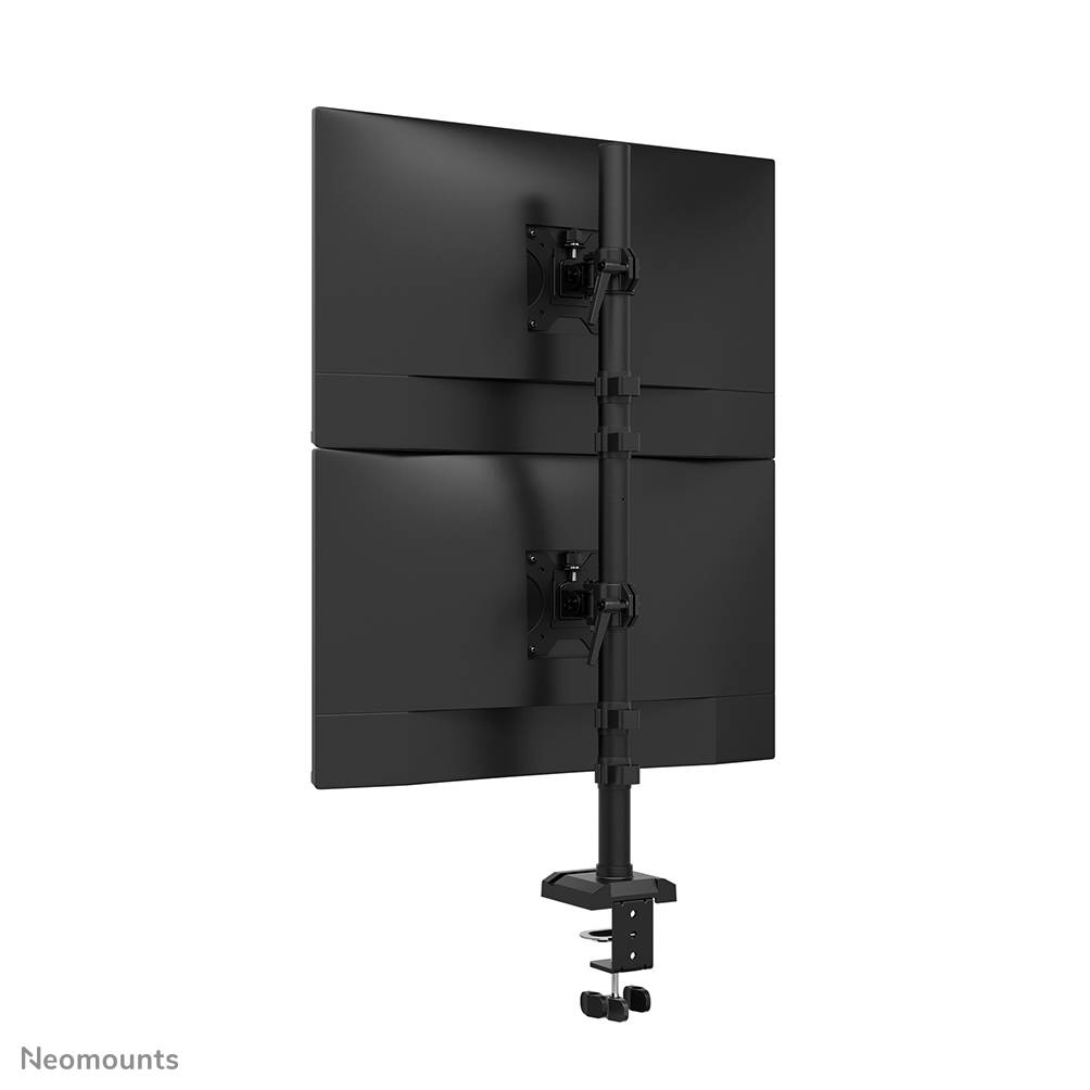 Neomounts DS60-600BL2V Monitorarm voor twee schermen 10-32"