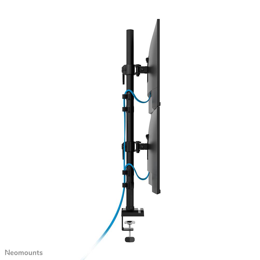 Neomounts DS60-600BL2V Monitorarm voor twee schermen 10-32"