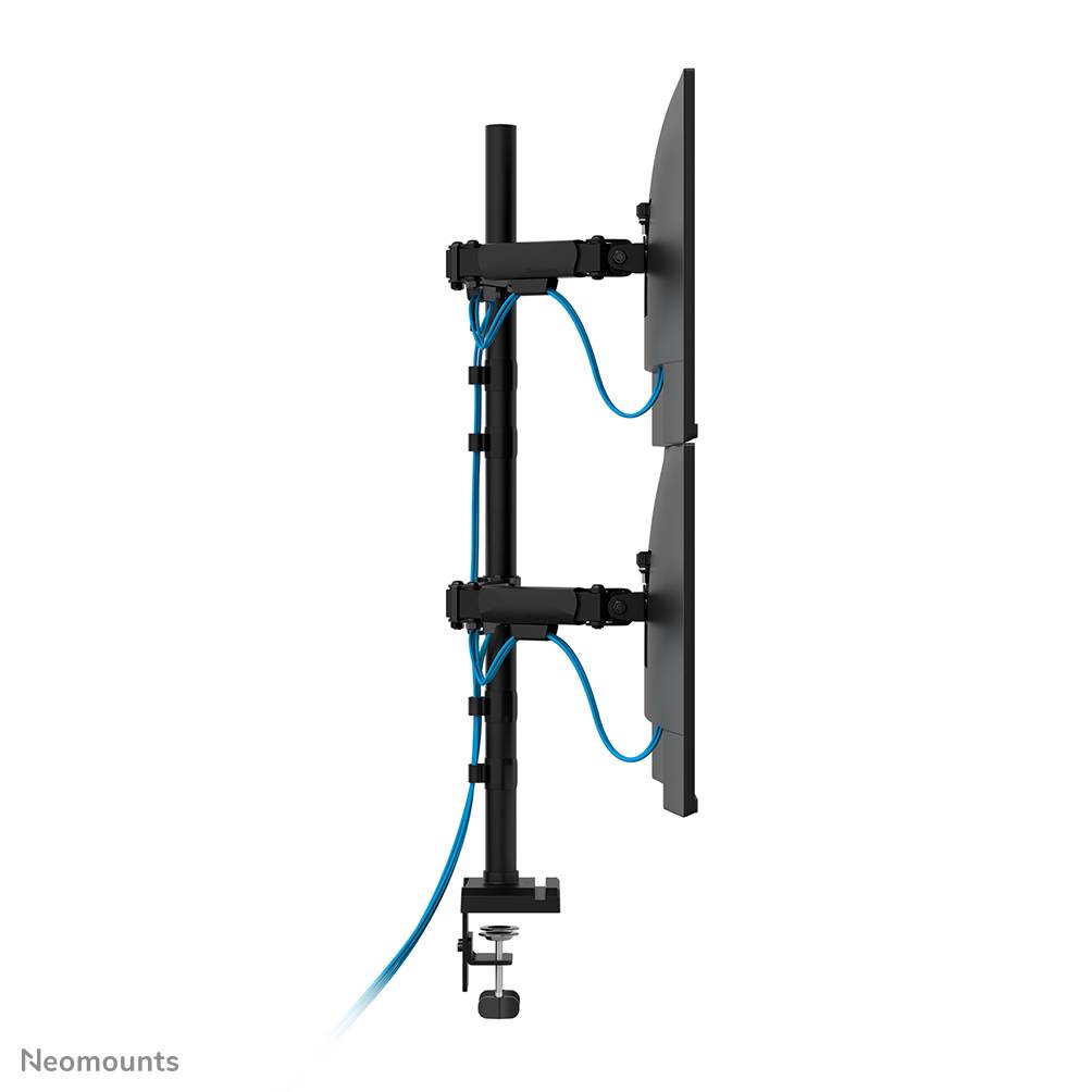Neomounts DS60-600BL2-2 Quadruple monitorarm voor vier schermen 10-32"