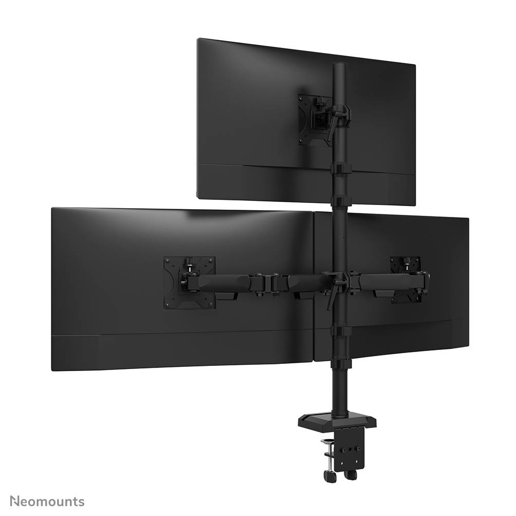 Neomounts DS60-600BL2-1 Monitorarm voor drie schermen 10-32"