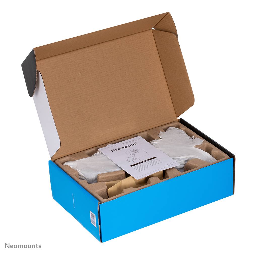 Neomounts DS70PLUS-450BL1 Monitorarm 17-49" - gasveer - Topfix - 180°-stop