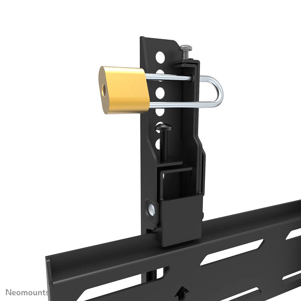 Neomounts WL30S-910BL16 TV-pilaarsteun 40-75" - vlak - vergrendelbaar - diam. 25-100 cm - portrait