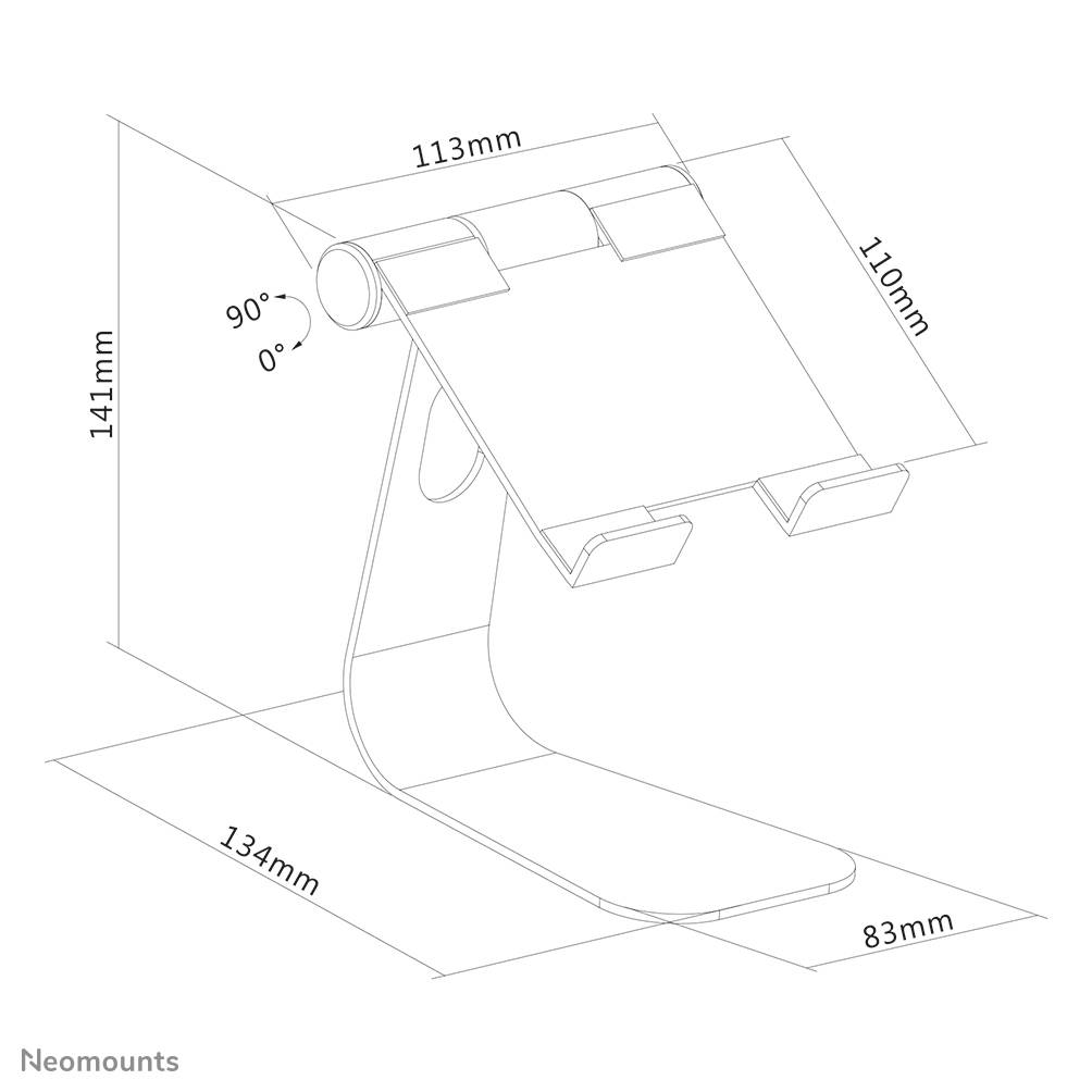Neomounts tablet stand - DS15-050SL1