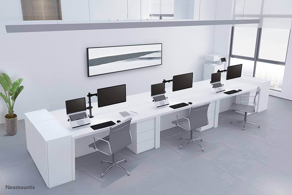 Neomounts monitor/laptop bureausteun - FPMA-D550NOTEBOOK