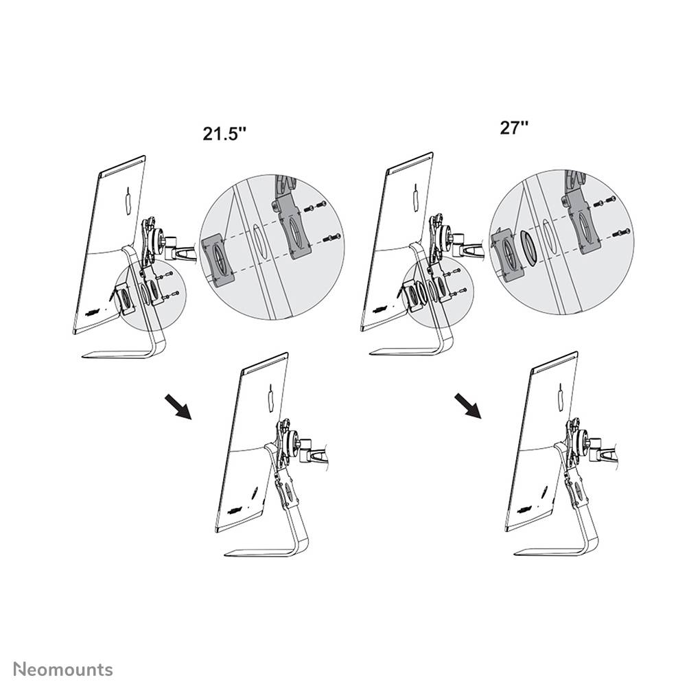 Neomounts imac vesa adapter - FPMA-VESAMAC2127