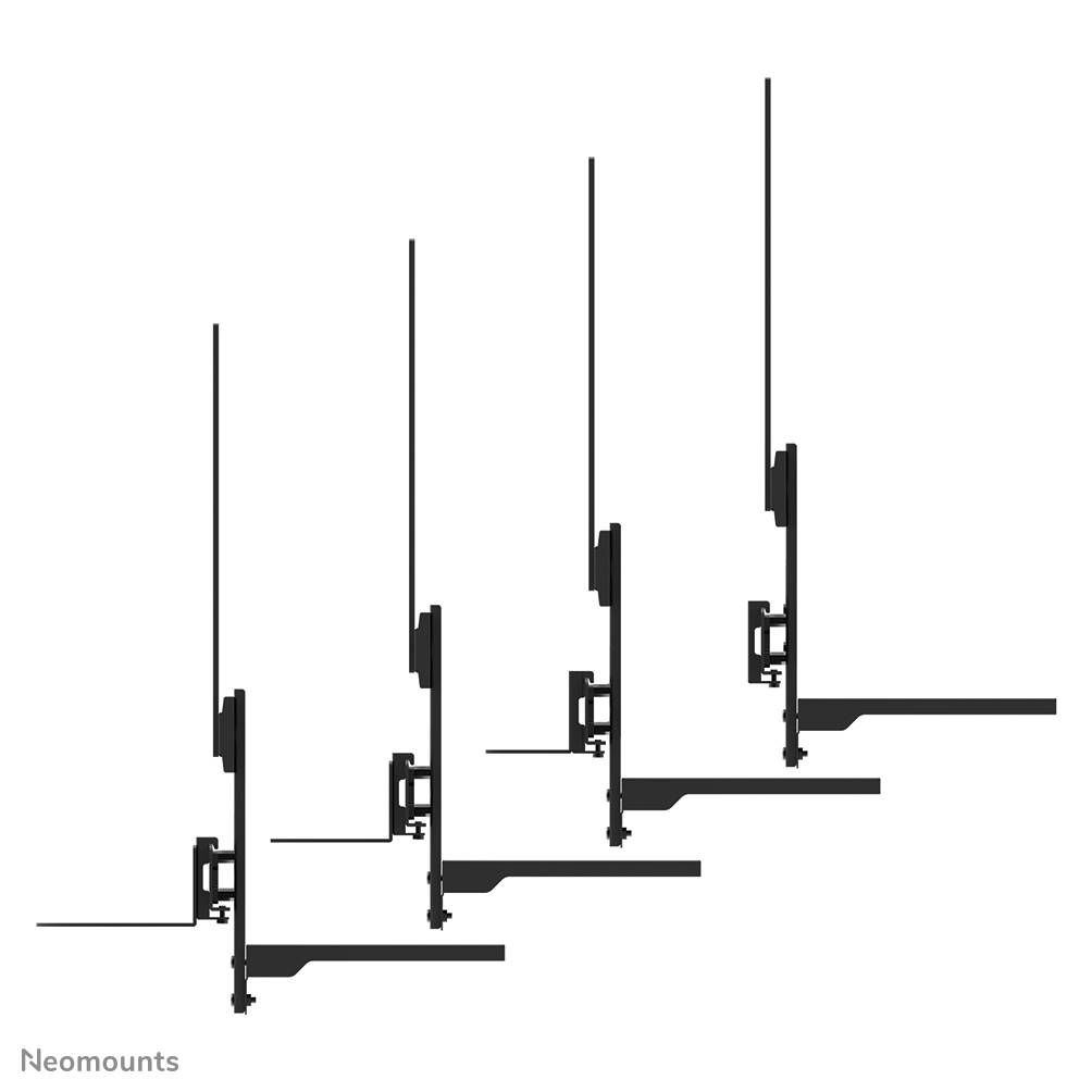 Neomounts AV60-500BL Videobar en laptophouder kit 43-110" - VESA - max 8 kg - universeel