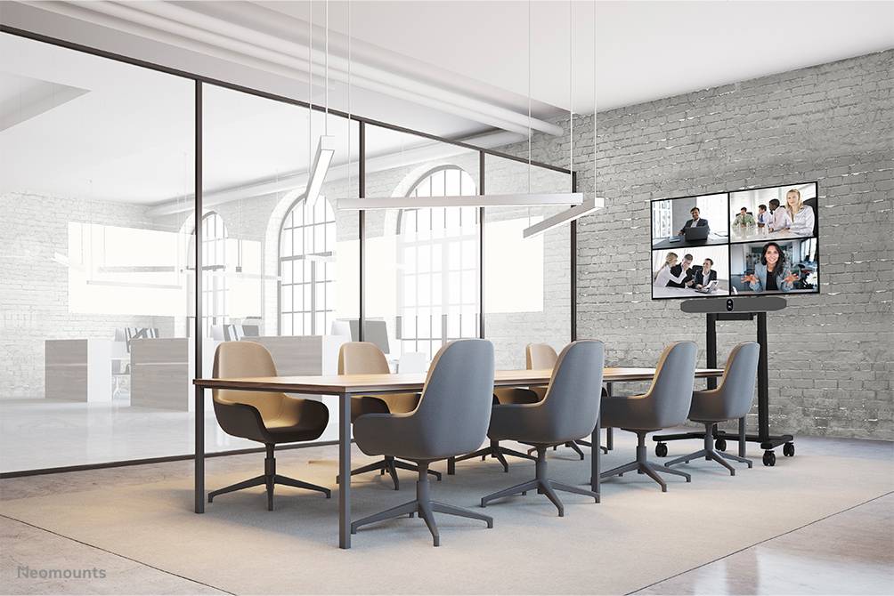 Neomounts AV60-500BL Videobar en laptophouder kit 43-110" - VESA - max 8 kg - universeel