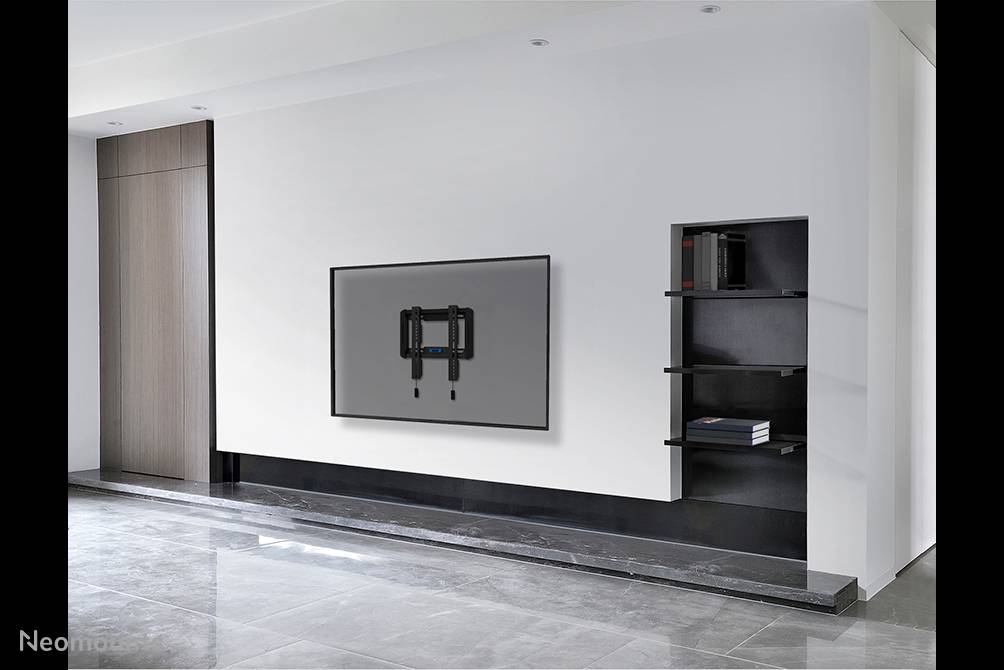 Neomounts WL30-550BL12 TV-beugel wand 24-65" - ultra-vlak - Easy Install