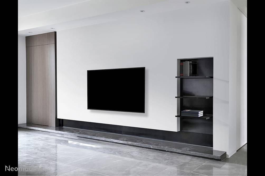 Neomounts WL30-550BL12 TV-beugel wand 24-65" - ultra-vlak - Easy Install