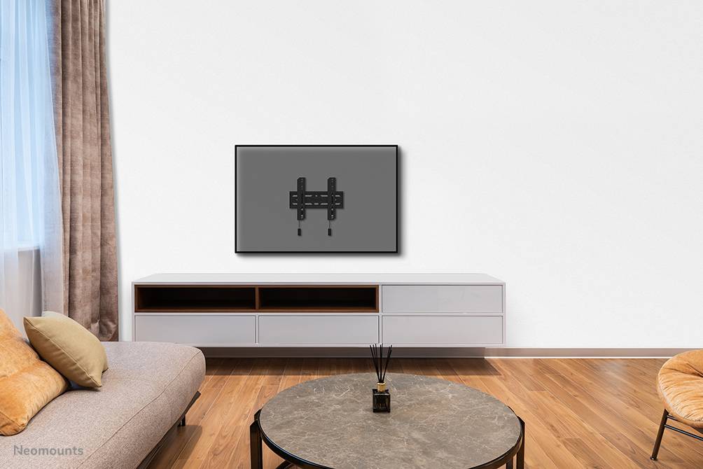 Neomounts WL30S-850BL12 TV-beugel wand 24-65" - vlak - vergrendelbaar - snelle installatie