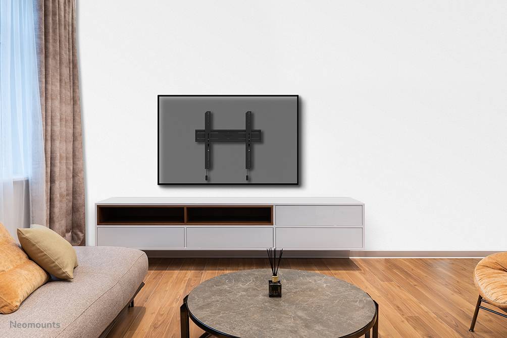 Neomounts WL30S-850BL14 TV-beugel wand 32-75" - vlak - vergrendelbaar - snelle installatie