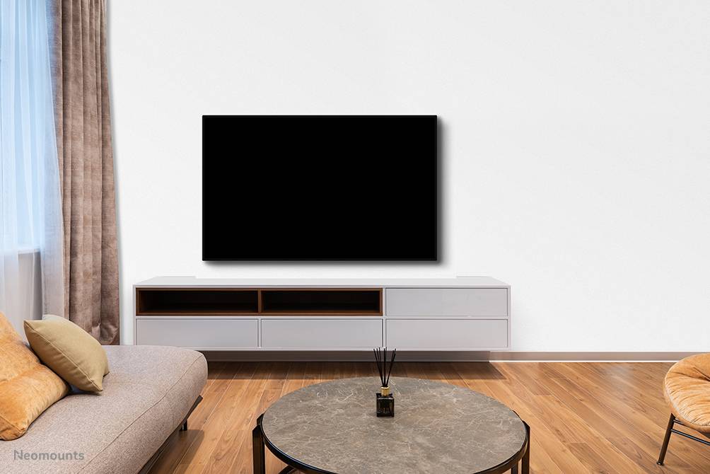 Neomounts WL30S-850BL18 TV-beugel wand 43-86" - vlak - vergrendelbaar - snelle installatie