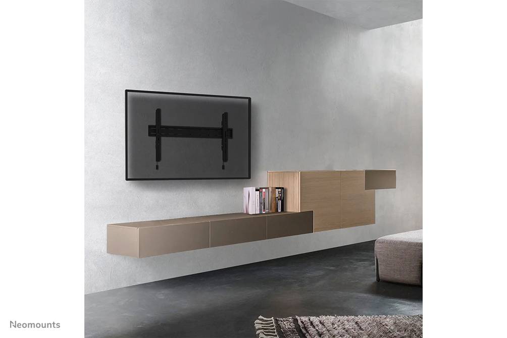 Neomounts WL30S-850BL18 TV-beugel wand 43-86" - vlak - vergrendelbaar - snelle installatie