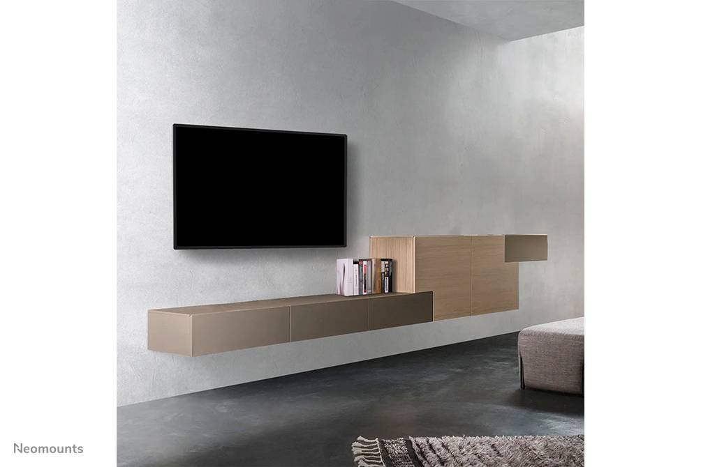 Neomounts WL30S-850BL18 TV-beugel wand 43-86" - vlak - vergrendelbaar - snelle installatie